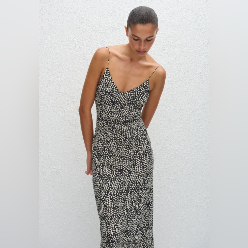 Matteau Kyoto low back sling dress - BNWT